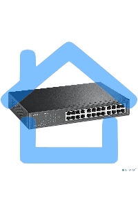 Сетевой коммутатор TP-Link SMB TL-SF1024 Коммутатор 24-port 10/100M Switch, 1U 19-inch rack-mountable steel case