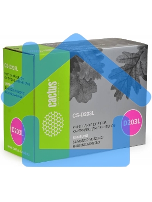 Картридж лазерный Cactus CS-D203L черный (5000 стр.) для Samsung SL-M3820D/M3820ND/M4020ND/M4020NX