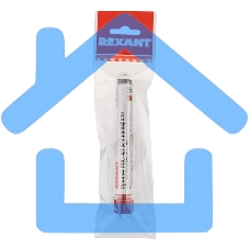 Припой без канифоли ПОС-40 Rexant, 10 г, Ø1.0 мм, (олово 40%, свинец 60%), колба