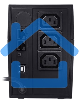 Источник бесперебойного питания Powercom Raptor RPT-1000AP 600Вт 1000ВА черный