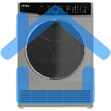 Сушильная машина Korting KD 60L97 S серебристый, 10 кг, сушка - конденсационная, программ - 15, 59.6 x 84.5 x 64 см