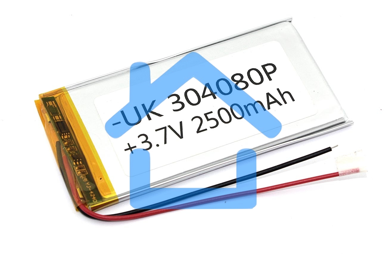 Аккумулятор Li-Pol (батарея) 3*40*80мм 2pin 3.7V/2500mAh