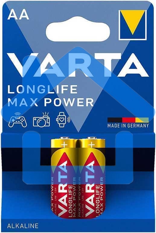 Батарейки VARTA MAX TECH AA бл 2 04706101412