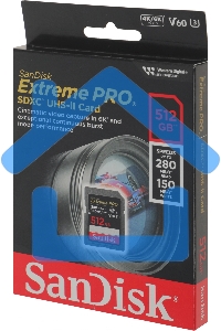 Флеш карта SANDISK SDXC 512Gb UHS-II SDSDXEP-512G-GN4IN