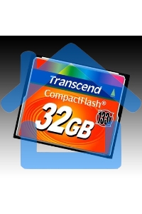 Флеш карта CF 32Gb Transcend TS32GCF133 w/o adapter