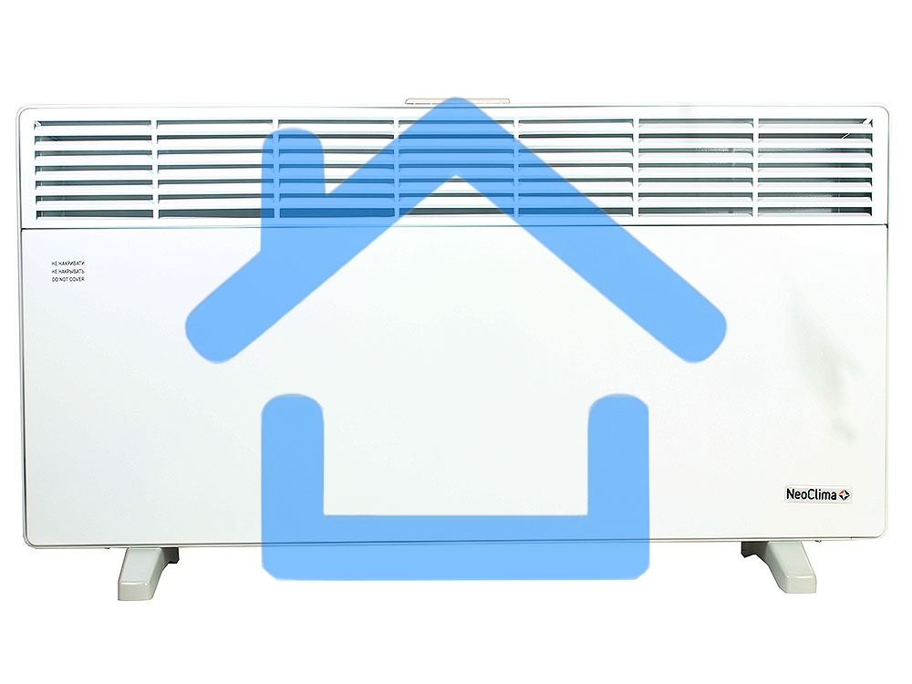 Конвектор Neoclima Comforte T2.5 ЭВНА-2,5/230С2белый, 2500 Вт, 25 м2, термостат