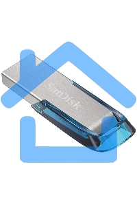 Флешка USB 128Gb SanDisk CZ73 Ultra Flair, USB 3.0, Tropical Blue