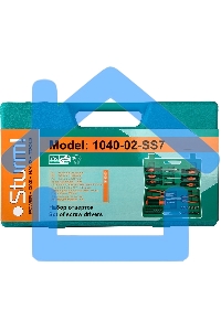 Набор отверток Sturm! 1040-02-SS7(ХРОМ-ВАНАДИЙ) и ГОЛОВОК (ВЫСОКОКА·чСТАЛЬ)