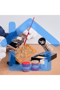 Набор для пайки Rexant К3, твердый флюс (канифоль, флюс БУРА, паяльный жир)