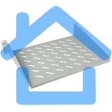 Полка консольная Rexant 2U глубиной 450 мм