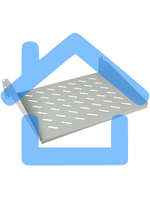 Полка консольная Rexant 2U глубиной 450 мм