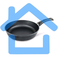 Сковорода НЕВА МЕТАЛЛ ПОСУДА 6022 д.22(Диаметр 22 см. Антипригарное покрытие Сталафлон, Съемная ручка. Равномерно нагревается за счет особой конструкции корпуса по принципу 