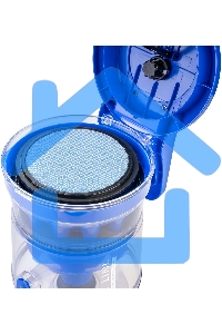 Пылесос Galaxy Line GL 6259 синий/серый, 500/2200 Вт, уборка сухая, пылесборник контейнер 2 л