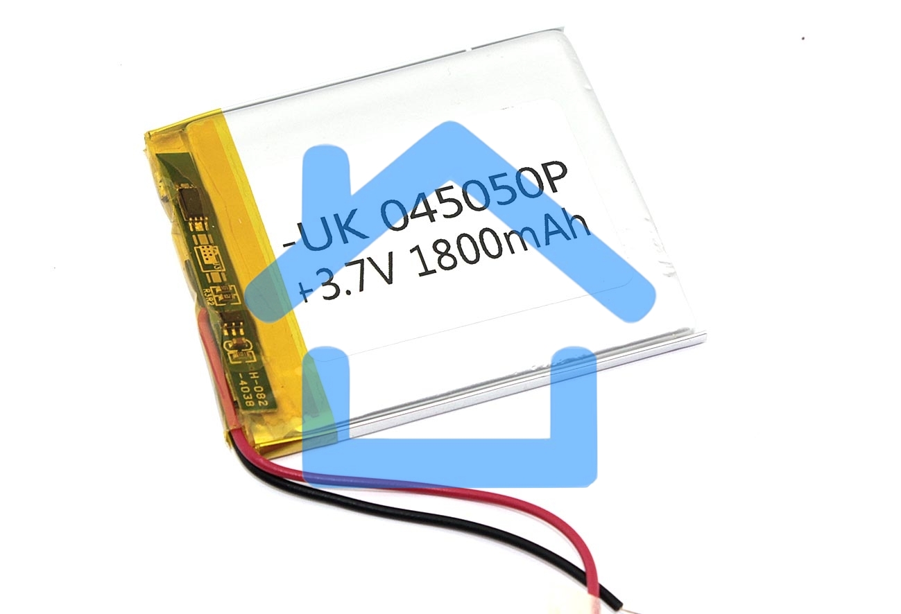 Аккумулятор Li-Pol (батарея) 4*50*50мм 2pin 3.7V/1800mAh