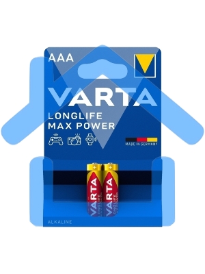 Батарейка VARTA LONGLIFE MAX P. AAA бл. 2