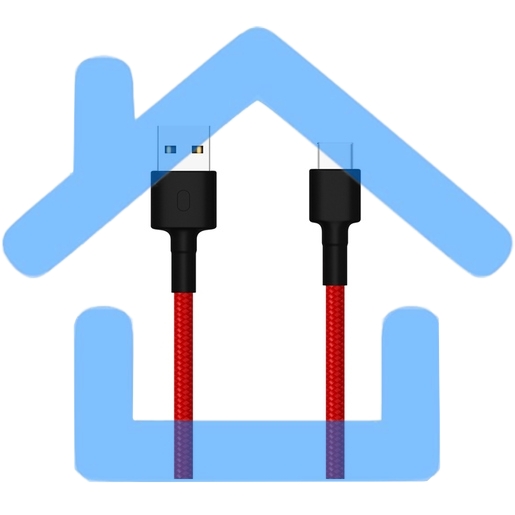 Кабель USB Xiaomi Mi Braided USB Type-C Cable SJX10ZM 100см красный