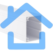 Кабель-канал 80х60 L2000 пластик TA-GN ДКС 01785