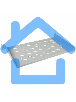 Полка консольная Rexant 1U глубиной 250 мм