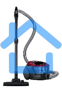 Пылесос Samsung VC18M31A0HP бордовый/черный, 380/1800 Вт, уборка сухая, пылесборник контейнер 2 л