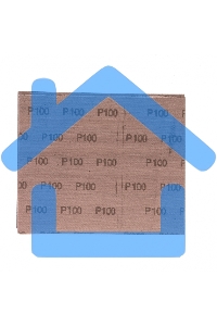 Шлифлист на тканевой основе, P 100, 230 х 280 мм, 10 шт., влагостойкий Сибртех