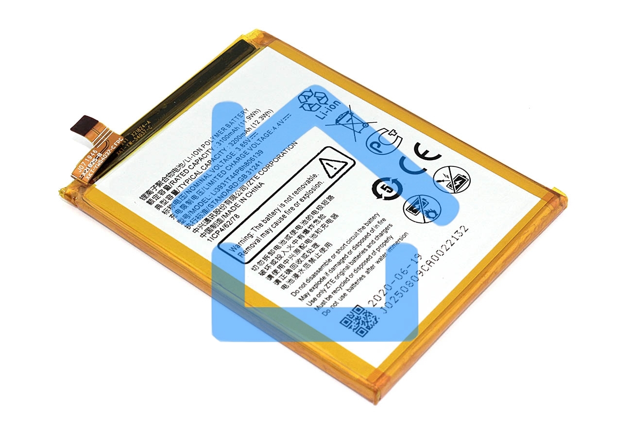 Аккумуляторная батарея Li3931T44P8h806139 для ZTE Blade V9 V10 3.85V 3100mAh