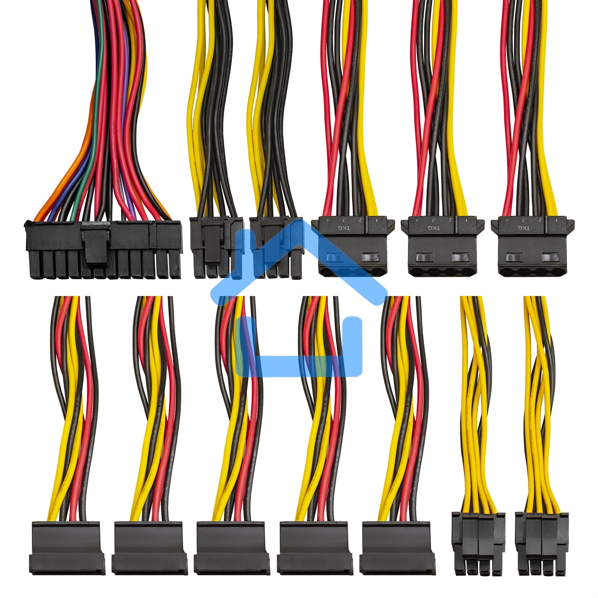 Блок питания ExeGate UN800, 800W, (ATX, SC, 12cm fan, 24pin, 2x(4+4)pin, 2xPCI-E, 5xSATA, 3xIDE, кабель 220V 1,8м с защитой от выдергивания)