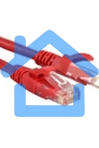 Патч-корд Lanmaster UTP TWT-45-45-0.5-RD вилка RJ-45-вилка RJ-45 кат.5е 0.5м красный ПВХ (уп.:1шт)