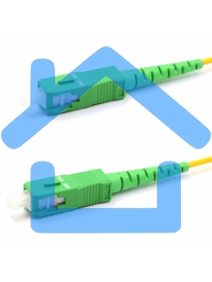Патч-корд оптический соединительный (SM), 9/125 (OS2), SC/APC-SC/APC, (Simplex), LSZH, 20м