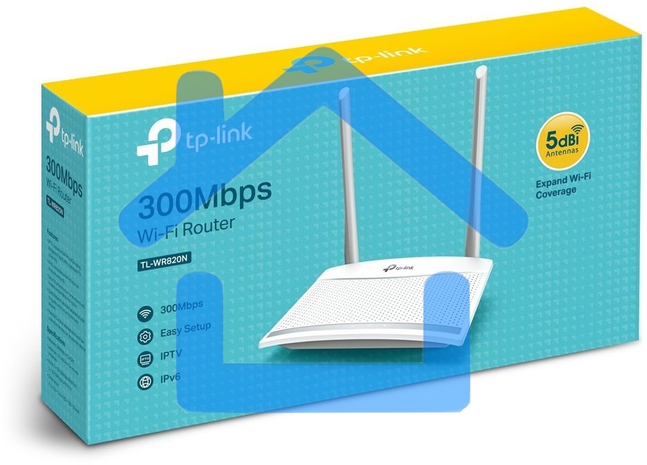 Роутер беспроводной TP-Link TL-WR820N N300 10/100BASE-TX белый