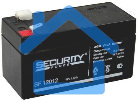 Батарея Delta Security Force SF 12012 (12V 1.2Ah)