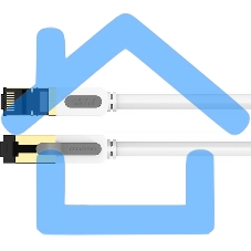 Патч-корд Vention прямой SFTP cat.7 RJ45 - 1м. Серый