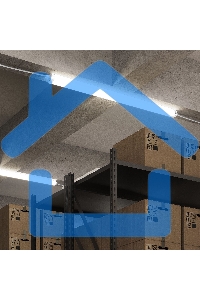 Светильник светодиодный Gauss IP65 1170*60*55мм 36Вт 2450lm 4000К линейн. мат. с возм. соед. в линию