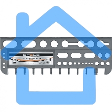Полка для инструмента 475 мм, серая Stels 90717