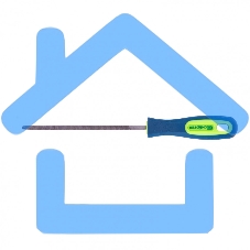 Напильник СИБРТЕХ 150, квадратный, двухкомпонентная рукоятка,. №2