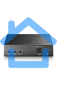 Коммутатор TP-Link SMB TL-SF1005P 5-портовый 10/100 Мбит/с настольный коммутатор с 4 портами PoE 