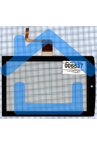 Сенсорное стекло (тачскрин) для Asus MeMo Pad ME171 черное