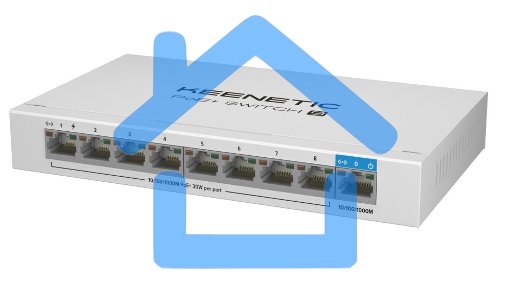 Сетевой коммутатор PoE-Switch KEENETIC KN-4710 IEEE 802.3af
