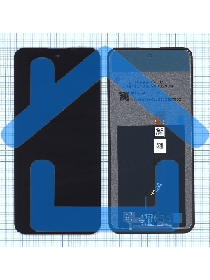 Дисплей для Nokia X20 черный