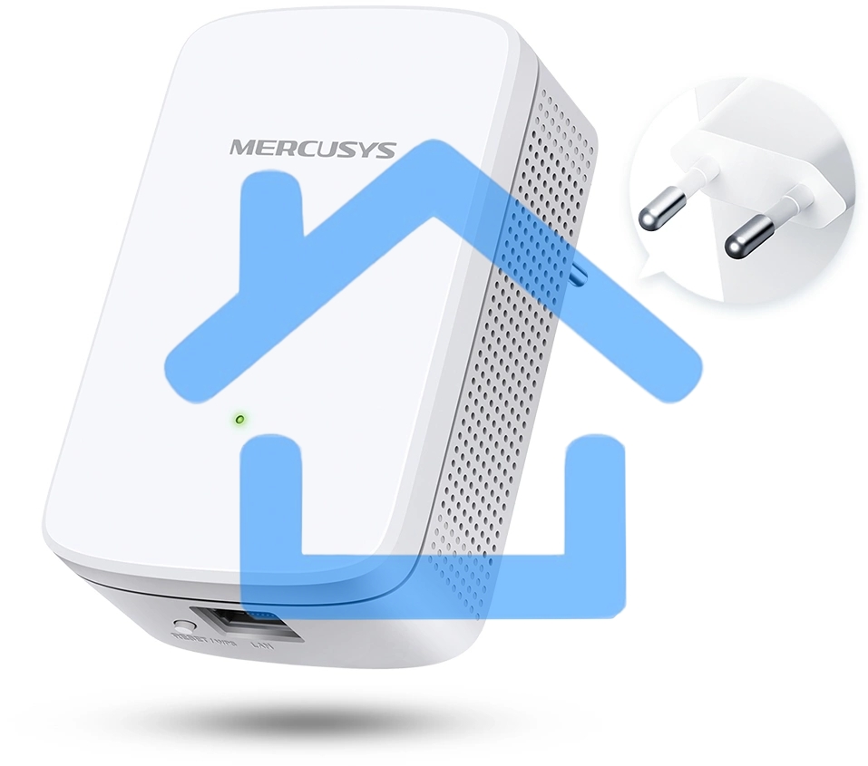 Усилитель Wi-Fi сигнала Mercusys ME10 N300