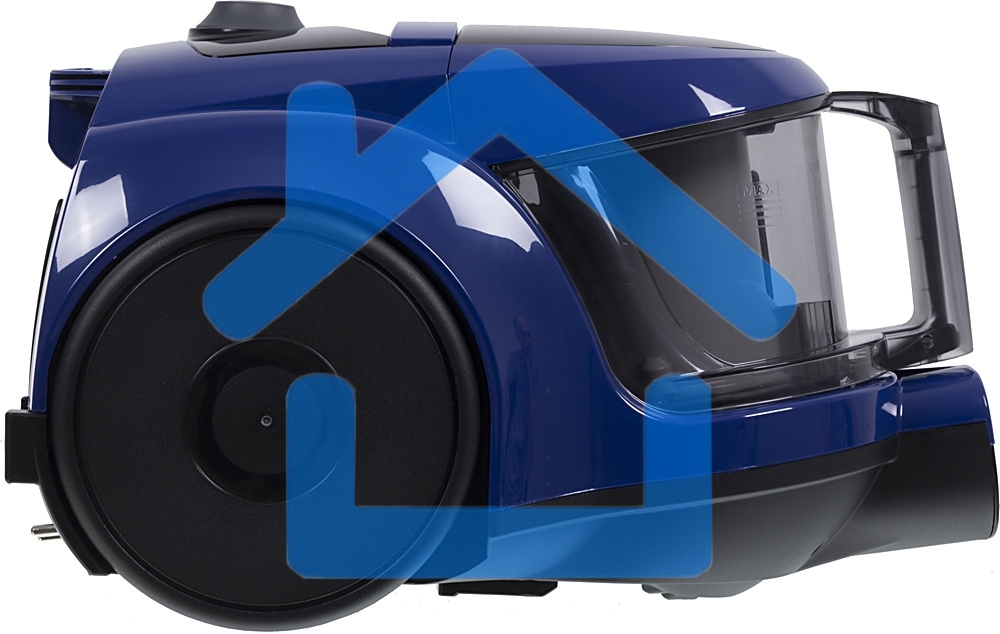 Пылесос Samsung VCC4520S36 синий/черный, 350/1600 Вт, уборка сухая, пылесборник контейнер 1.3 л