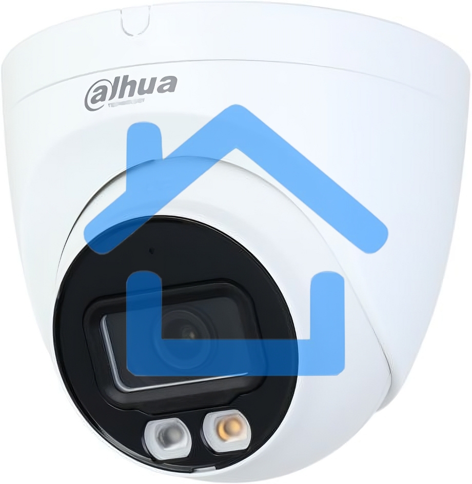 Видеокамера Dahua DH-IPC-HDW2449TP-S-IL-0360B уличная купольная IP-видеокамера 4Мп 1/2.7” CMOS объектив 3.6мм