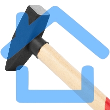 Молоток слесарный Matrix, 1000 г, квадратный боек, деревянная рукоятка