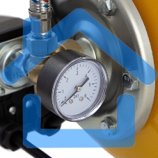 Насосная станция Denzel PS800X автоматическая 800Вт 3200л/ч ресивер 24л подъем 38м