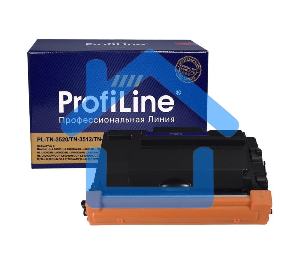 Картридж лазерный ProfiLine PL-TN-3520/TN-3512/TN-3480 для принтеров Brother HL-L6300/HL-L6300DW/HL-L6400/HL-L6400DW/HL-L5000/HL-L5000D/HL-L5100DN/HL-L5100DNX/HL-L5200DW/DCP-L5500DN/DCP-L5500DNX/DCP-L6600DW/MFC-L5700DN/MFC-L5750DW/MFC-L6800DW/MFC-L6900DW 