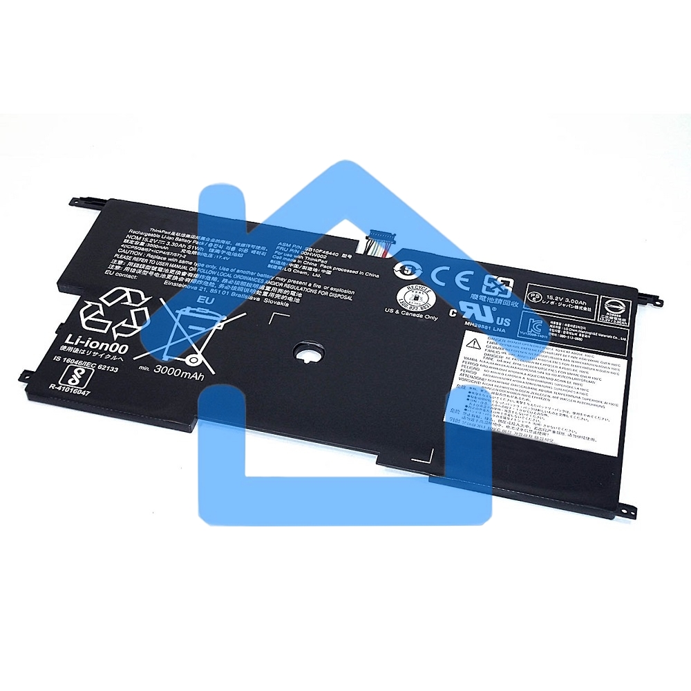 Аккумуляторная батарея для ноутбука Lenovo Thinkpad X1 Carbon 20BS 15.2V 51Wh Orig