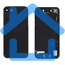 Задняя крышка для iPhone 7 (4.7) черный-пречерный Jet Black