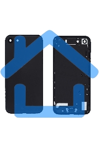 Задняя крышка для iPhone 7 (4.7) черный-пречерный Jet Black