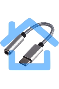 Адаптер GoPower Jack3.5мм(F)-TYPE-C(M) 00-00027481 0.1M белый