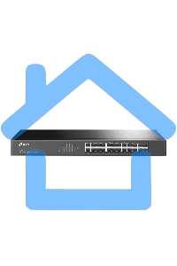 Сетевой коммутатор TP-Link SMB TL-SF1024 Коммутатор 24-port 10/100M Switch, 1U 19-inch rack-mountable steel case