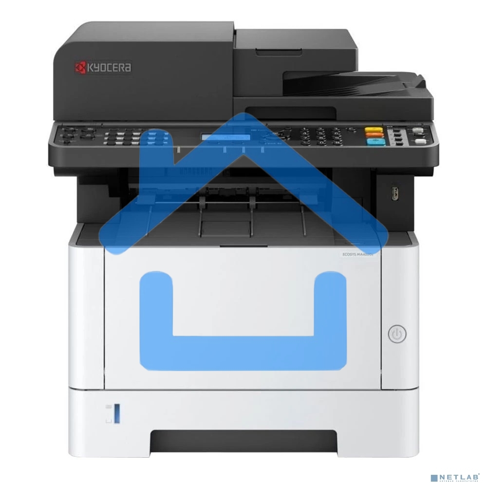 МФУ лазерное Kyocera MA4000x (110C143NL0), A4, монохромный, печ. до 40 стр/мин, 1200 х 1200 dpi, USB, Ethernet (замена M2040dn)